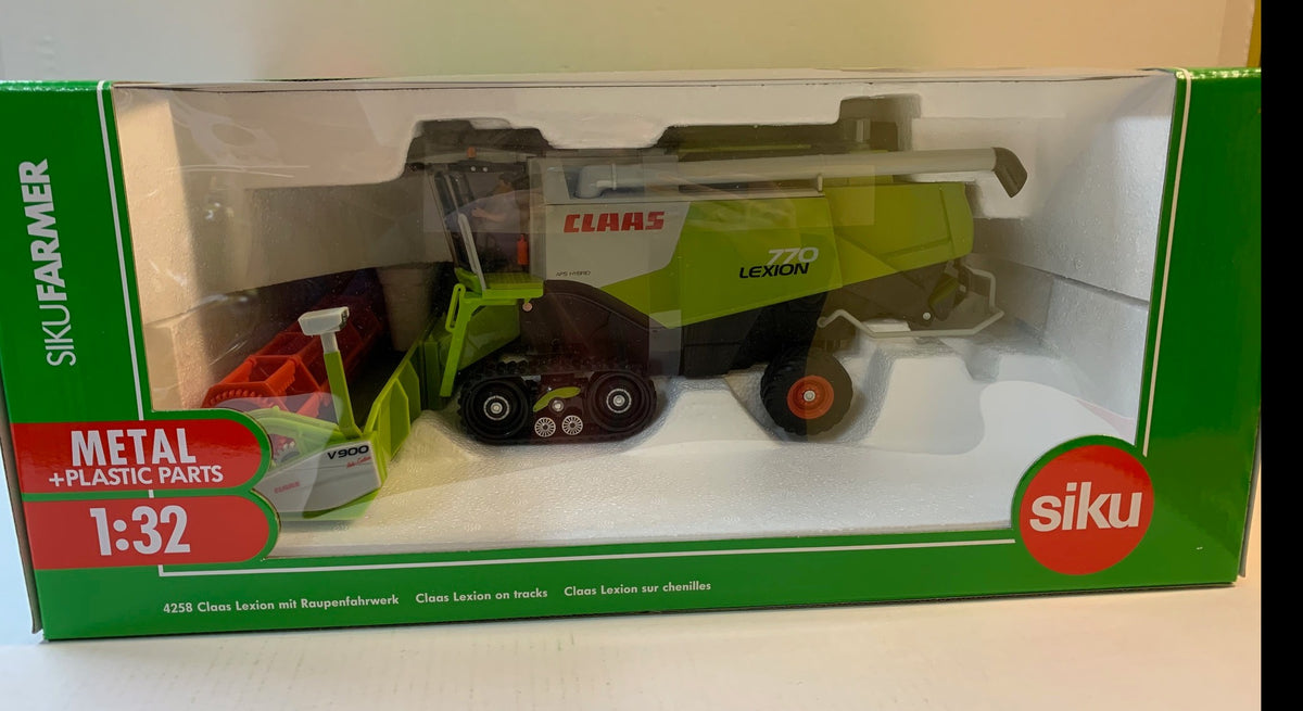 MOISSONNEUSE CLAAS LEXION 770 Terra Trac 4258 SIKU 1/32