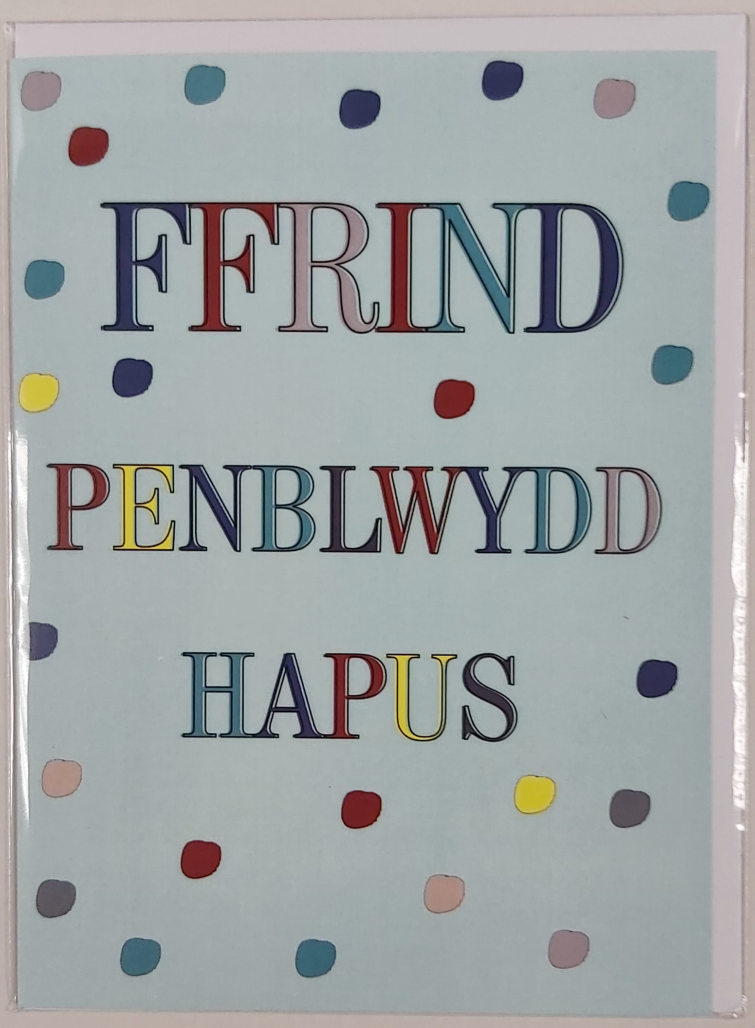 Penblwydd Hapus Ffrind