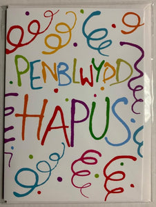 Penblwydd Hapus