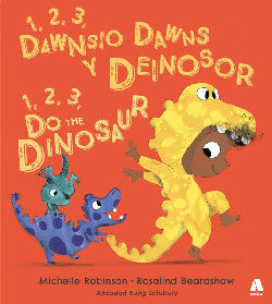 1, 2, 3, Dawnsio Dawns y Deinosor | 1, 2, 3, Do the Dinosaur