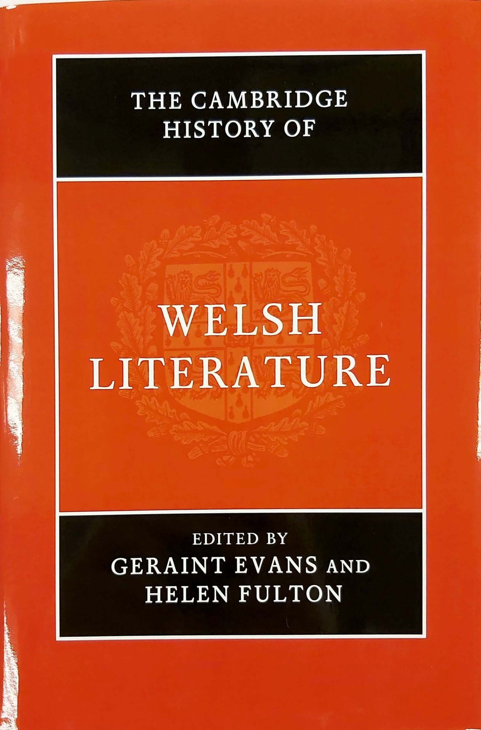 The Cambridge History of Welsh Literature