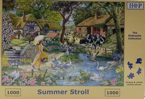The House of Puzzles Summer Stroll 1000 piece jigsaw