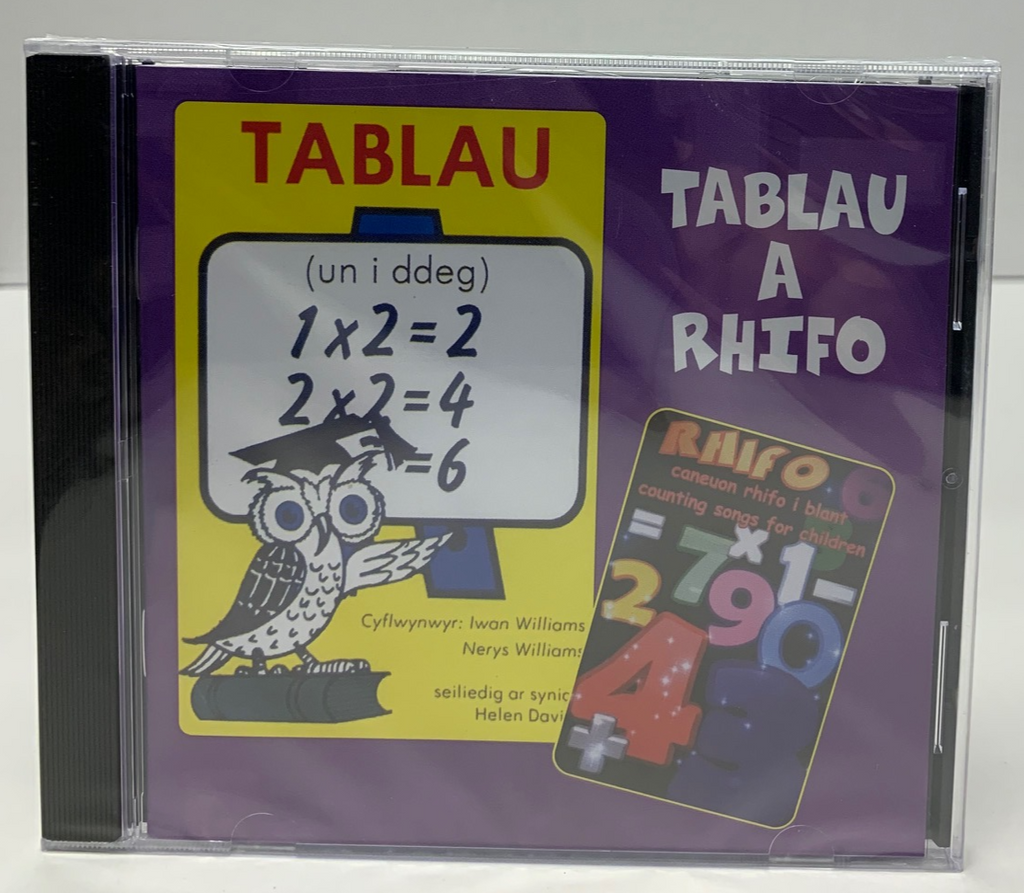 Fflach CD Tablau a Rhifo