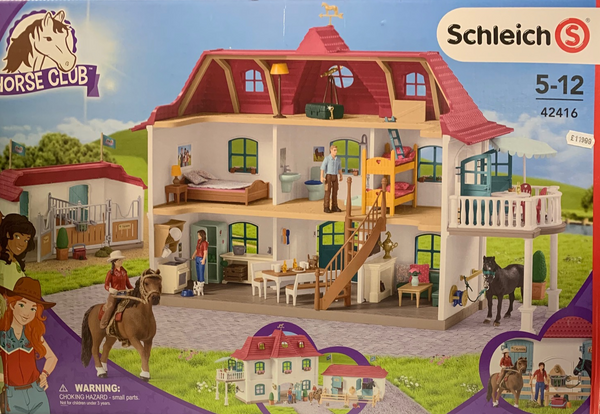 Schleich large horse stable with hotsell house 42416