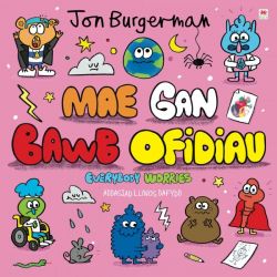 Cyfres Jon Burgerman 2: Mae gan Bawb Ofidiau / Everybody Worries