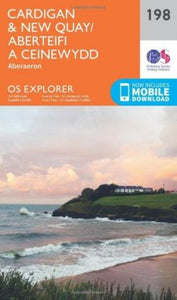 O.S. Explorer 198 Cardigan & New Quay/Aberteifi a Ceinewydd