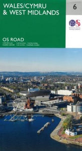 O. S. Road Map - Wales/Cymru & West Midlands