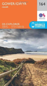 O.S. Explorer 164 Gower/Gwyr: Llanelli