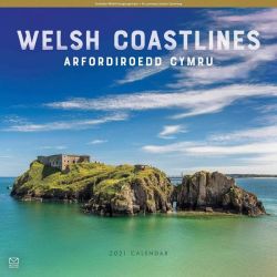 Welsh Coastlines/Arfordiroedd Cymru 2021 Calendar