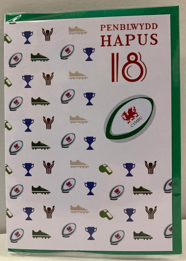 Penblwydd Hapus 18