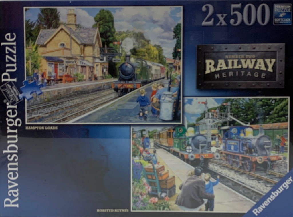 Ravensburger 2 x 500 Railway Heritage