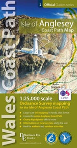 Official Guides Series - Wales Coast Path: Isle of Anglesey Coast Path Map